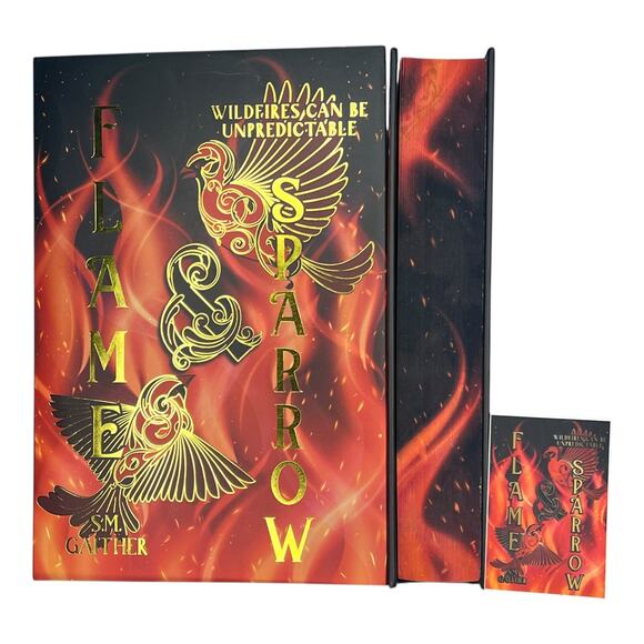 Bookish Box Flame & Sparrow by S.M. Gaither – November 2024 Special Limited - Picture 1 of 11